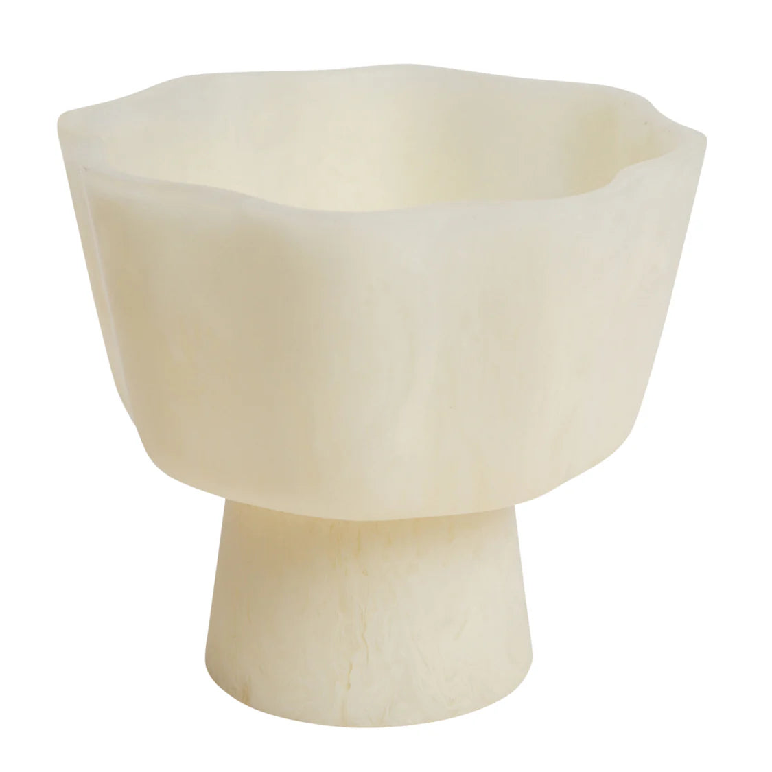 Joy Pedestal Bowl - Pearl