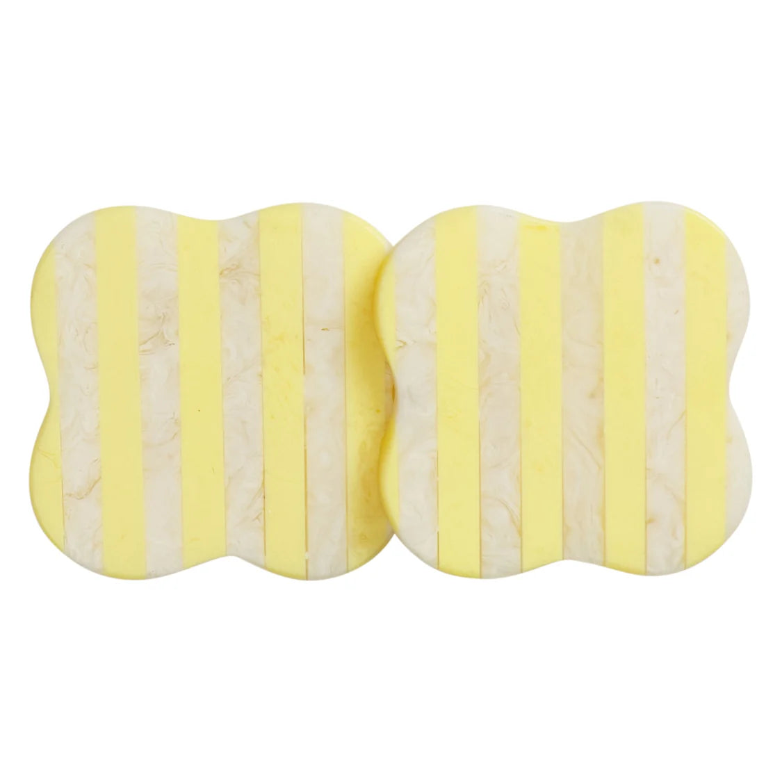 Noellyn Resin Coasters - Set of 2 - Aspen Gold