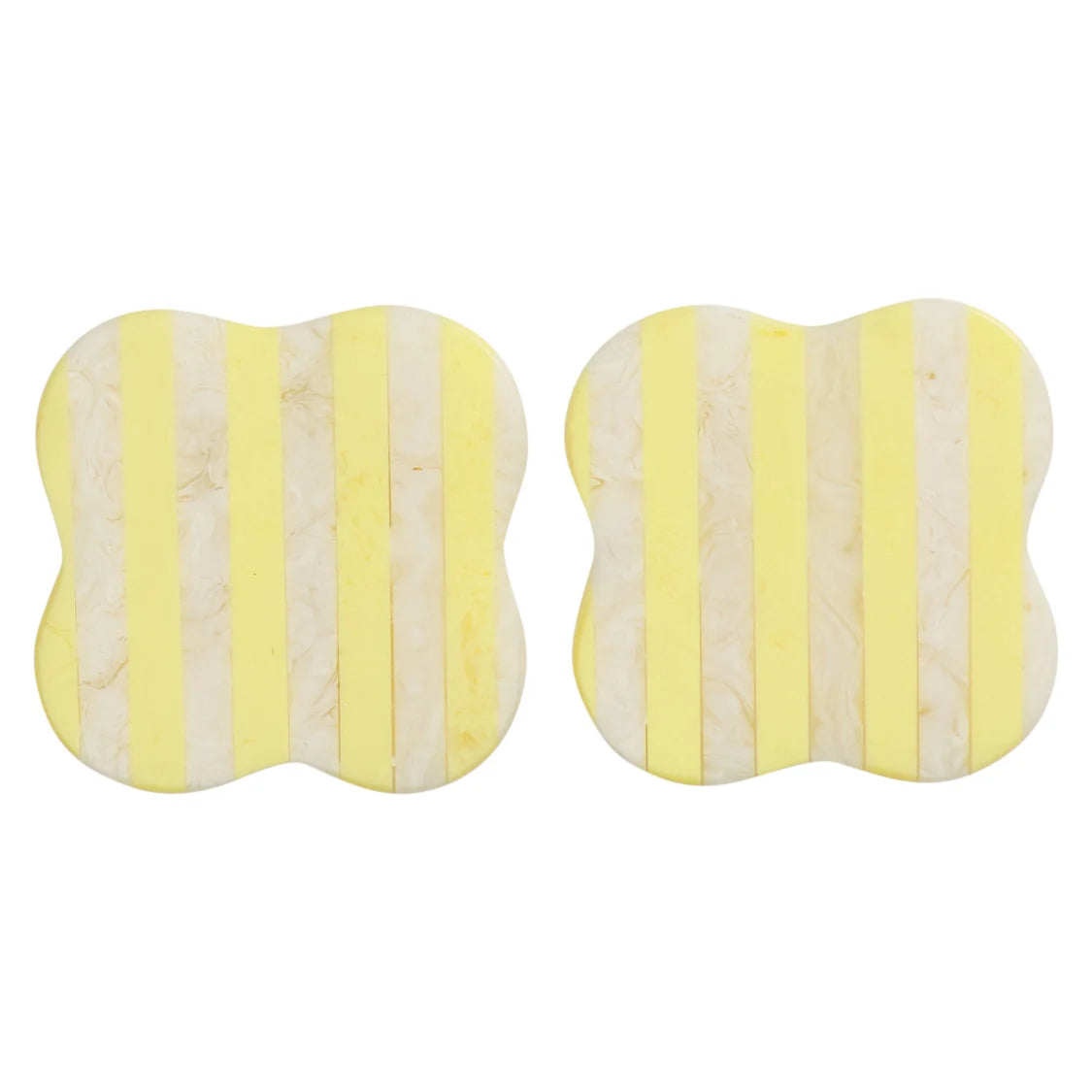 Noellyn Resin Coasters - Set of 2 - Aspen Gold