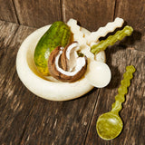 Gisele Salad Servers - Pearl