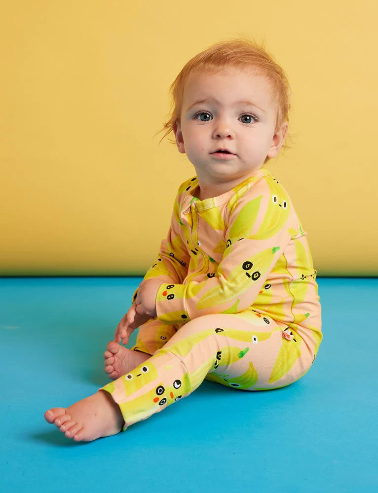 Peel Party Long Sleeve Romper