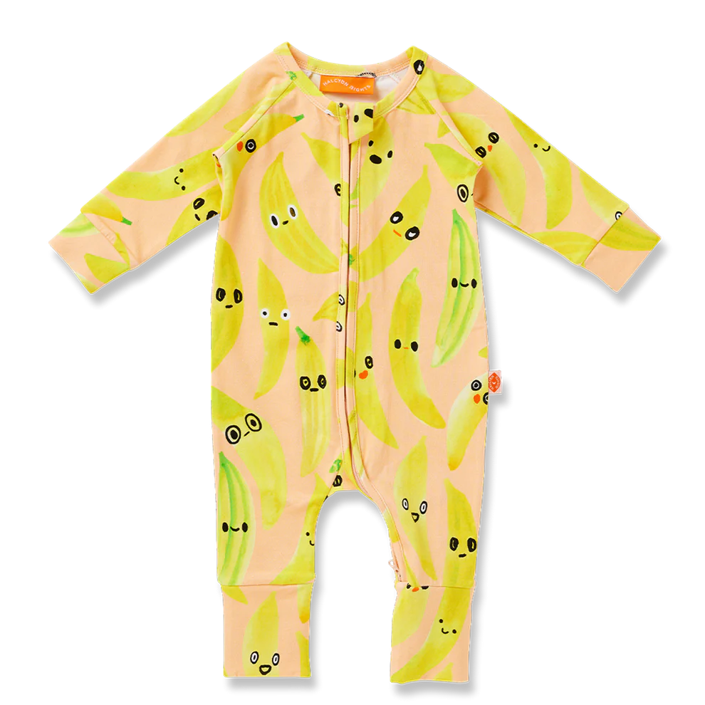 Peel Party Long Sleeve Romper