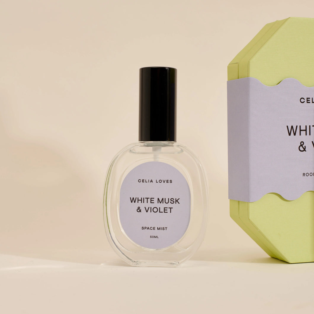 White Musk + Violet - Room Spray