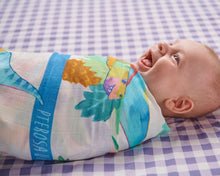 Load image into Gallery viewer, Dino Safari Bamboo Swaddle
