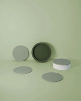 Silicone Unbreakable Coasters - Sage + Olive