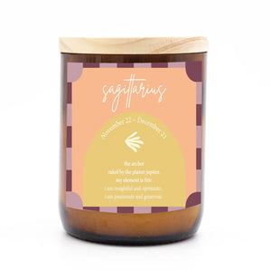 Zodiac Colour Candle - Sagittarius