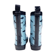 Load image into Gallery viewer, Shark Print Gumboots
