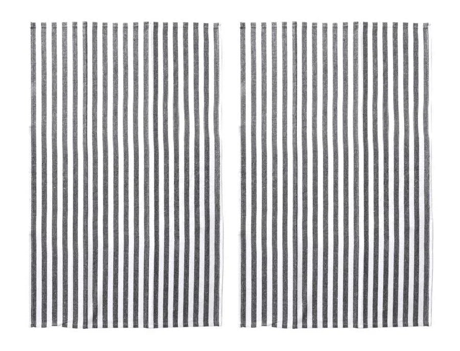 Macha Stripe Tea Towel 2pk