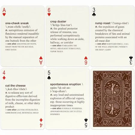 52 Farts Playing Cards Deck