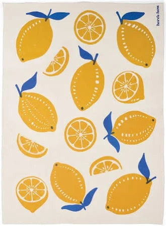 The Emmy Tea Towel - Lemon
