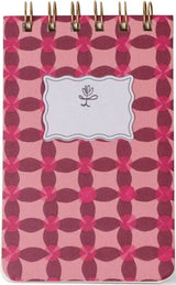 Twin Wire Notepad Pinwheel Pink