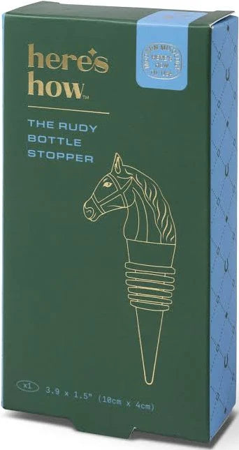 The Rudy Bottle Stopper