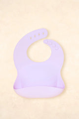 Silicone Bib - Lilac