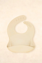 Silicone Bib - Vanilla