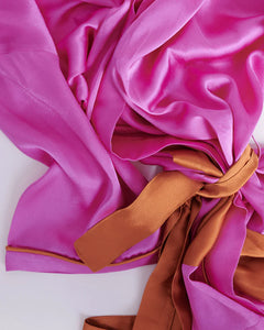 Flirty Satin Robe