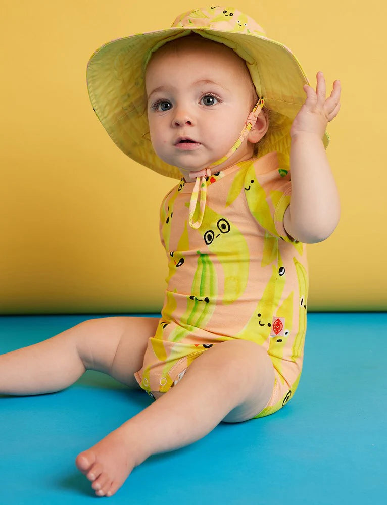 Peel Party Short Sleeve Bodysuit
