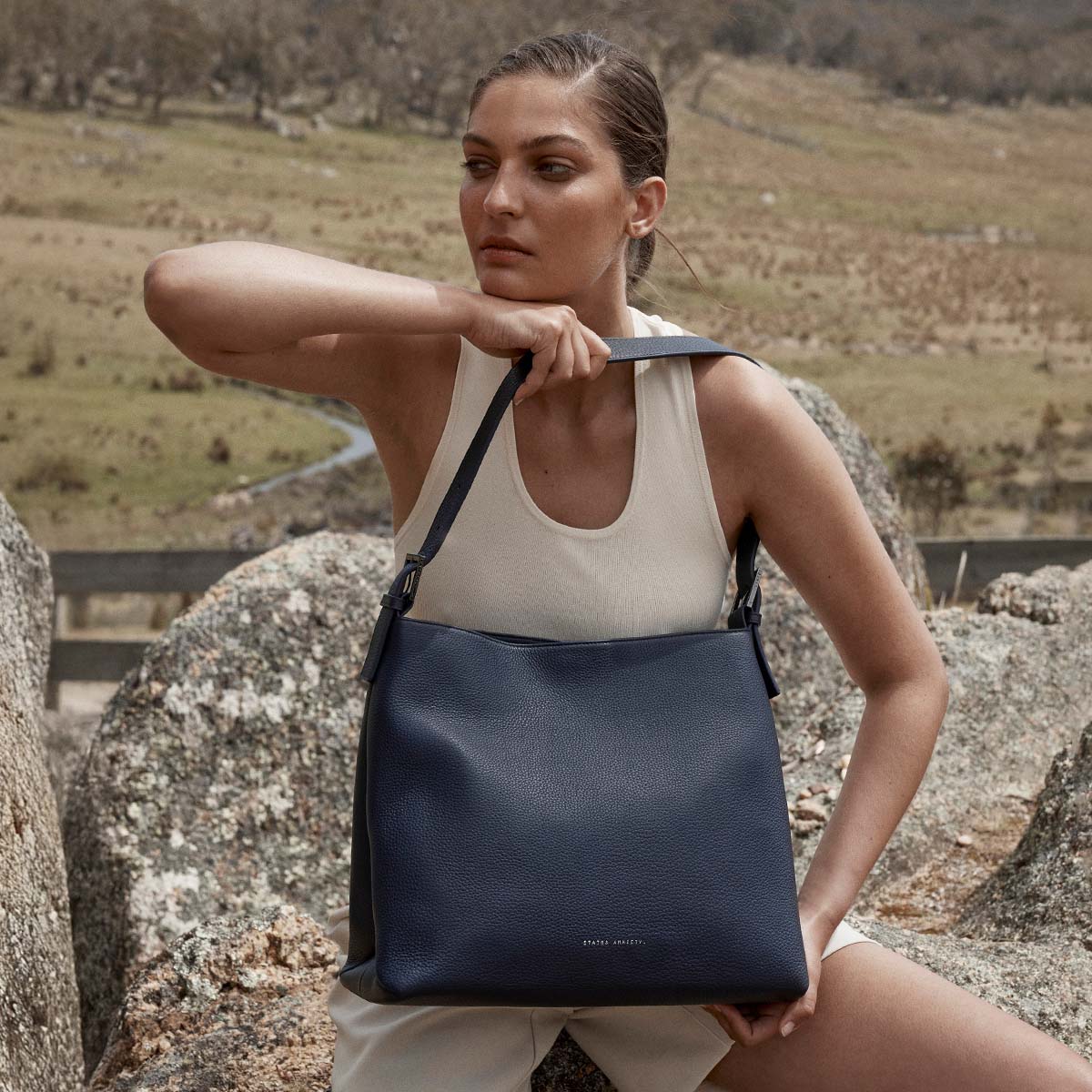 Forget About It Bag - Midnight Blue