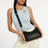 Look Both Ways Bag - Black/Brushed Gold