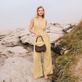 Look Both Ways Bag - Cocoa/Brushed Gold