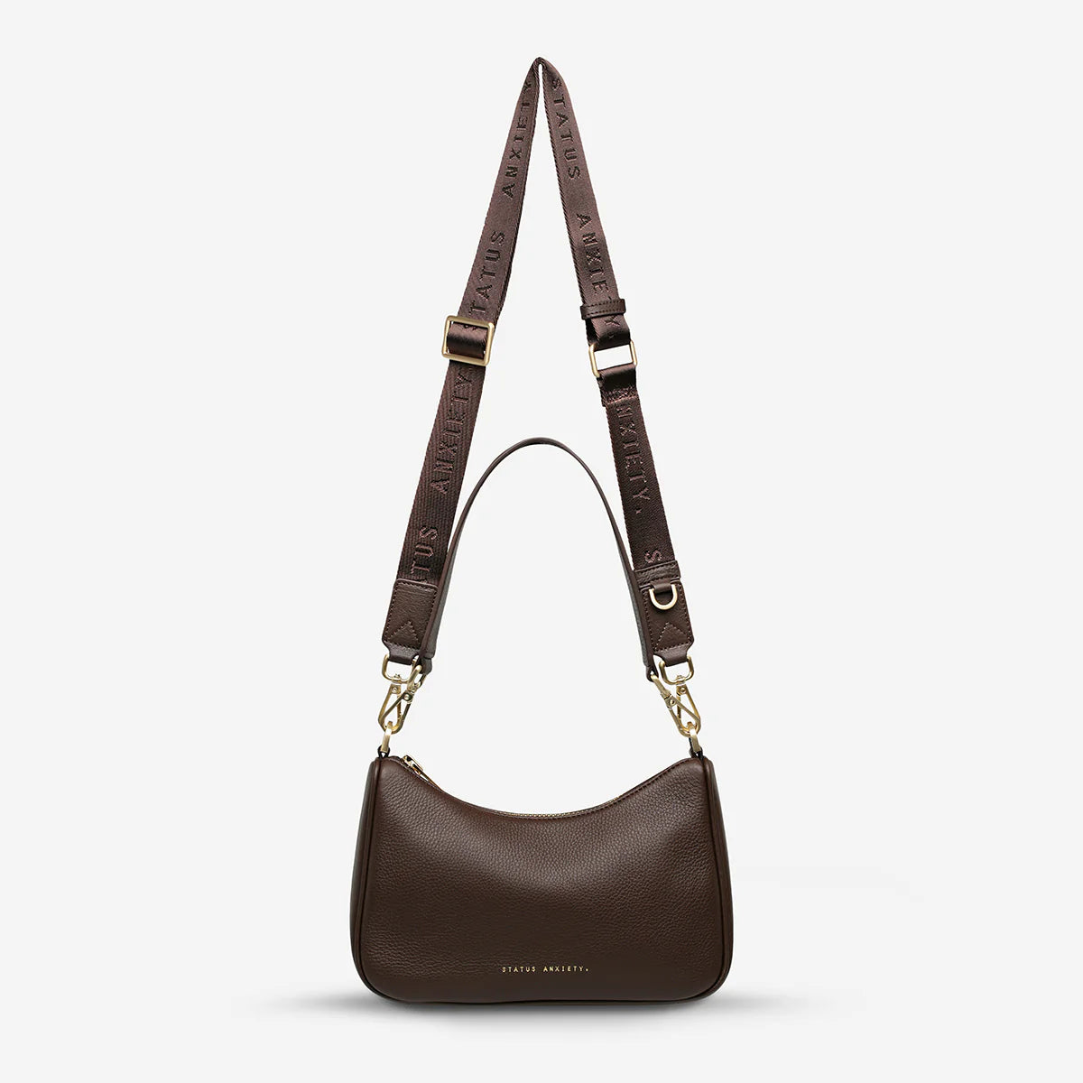 Look Both Ways Bag - Cocoa/Brushed Gold
