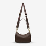 Look Both Ways Bag - Cocoa/Brushed Gold
