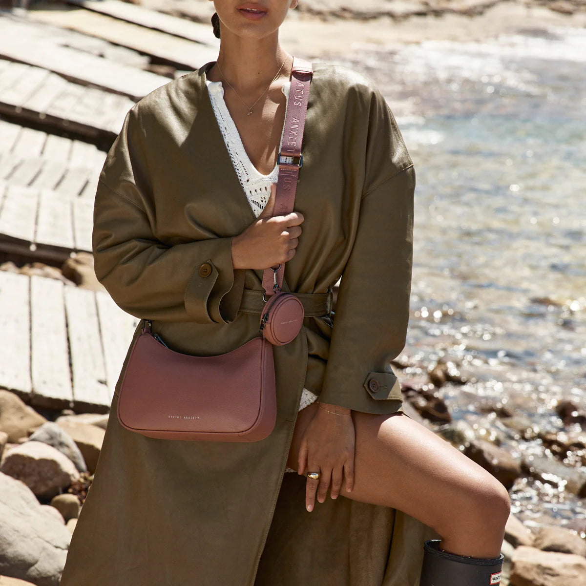 Look Both Ways Dusty Rose