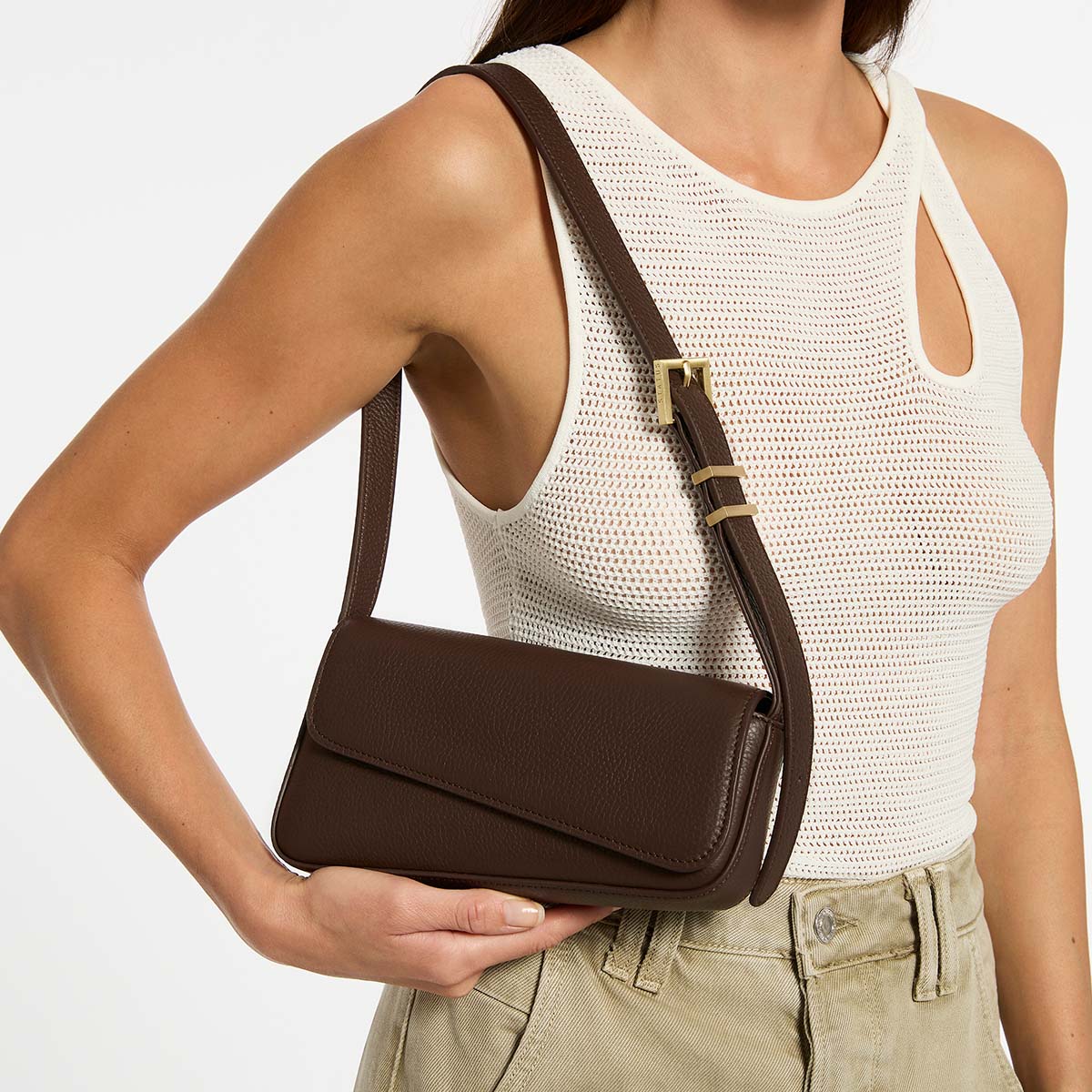 Overnight Obsession Bag - Cocoa/Brushed Gold