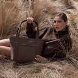Mikah Recycled Bag - Truffle