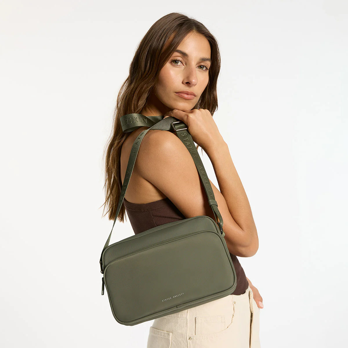 Rani Recycled Bag - Olive