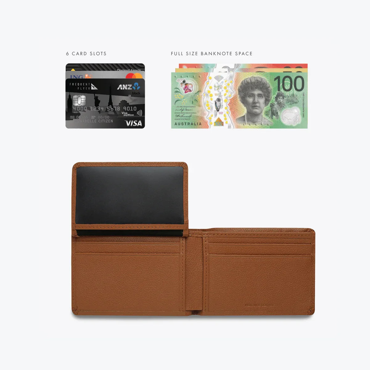 Jonah Wallet Camel
