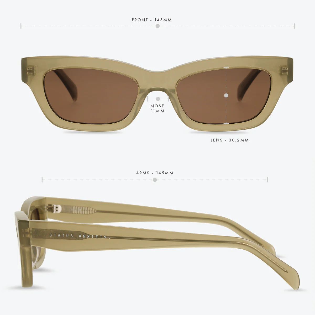 Levity Sunglasses - Pear