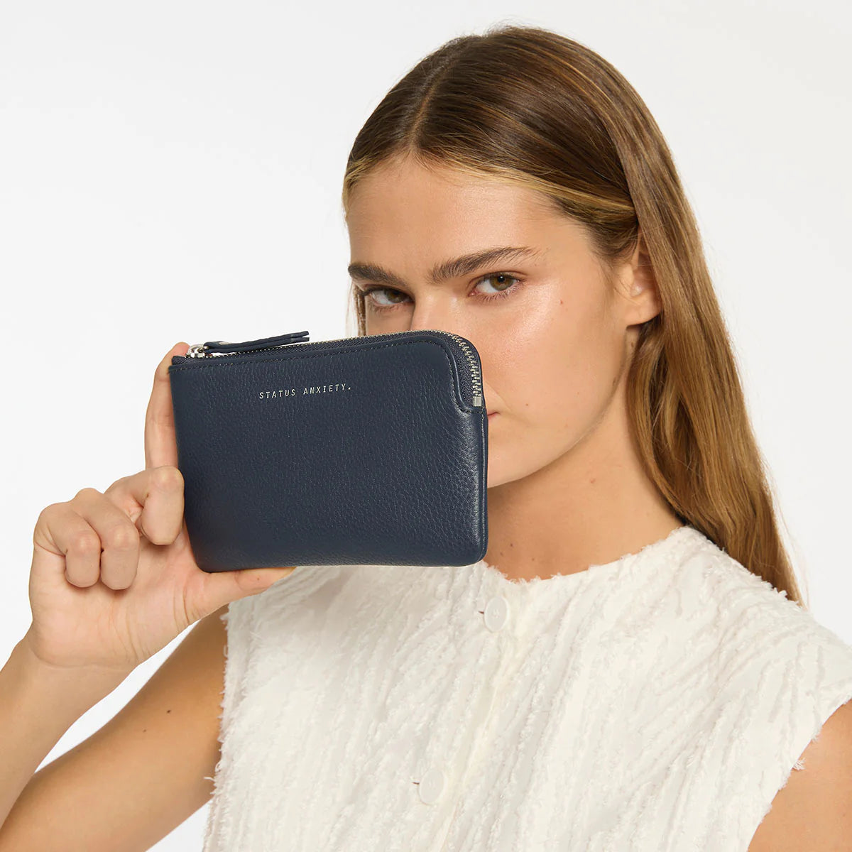 Smoke And Mirrors Wallet - Midnight Blue