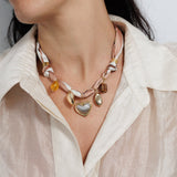 Fabric Necklace