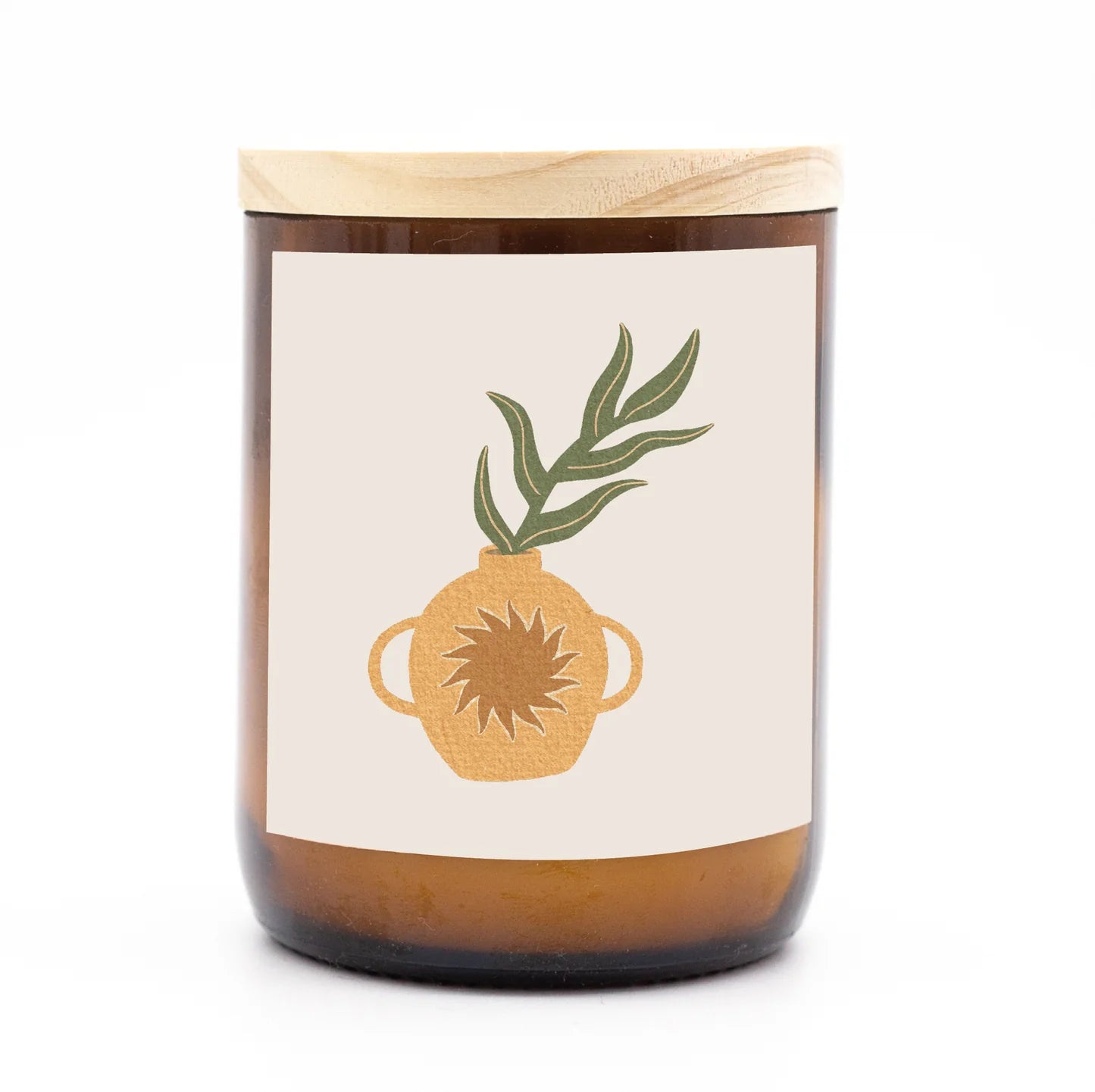 Midi House Plants Candle - Sun