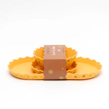 Load image into Gallery viewer, Suns Silicone Wavy Edge Bowl and Plate Set
