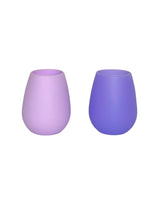 Silicone Unbreakable Glasses - Tanzanite + Amethyst
