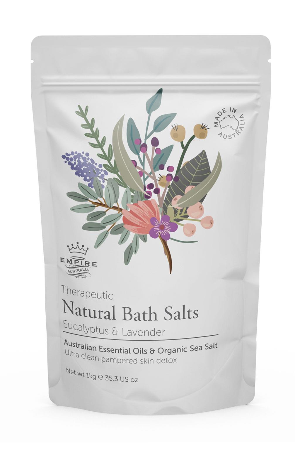Eucalyptus & Lavender Bath Salts 1 Kg