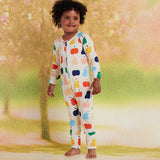 Tiny Orchard Romper Long Sleeve
