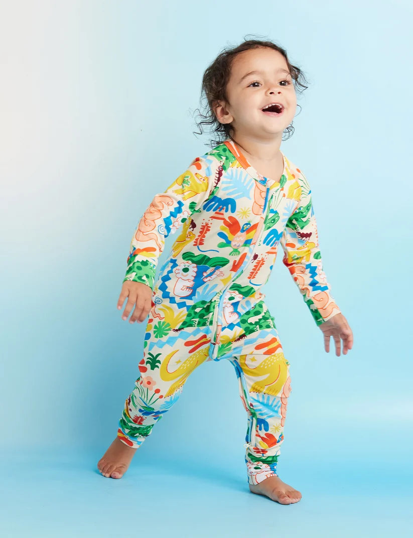 Tropicool Romper Long Sleeve