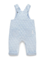Quilted Overall Soft Blue Melange.. Last Pair Available size 0