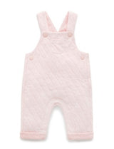 Quilted Overall Soft Pink Melange