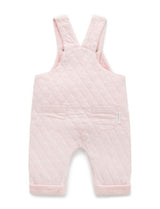 Quilted Overall Soft Pink Melange