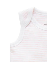 2 Pack Singlet Bodysuit Pale Pink Pack