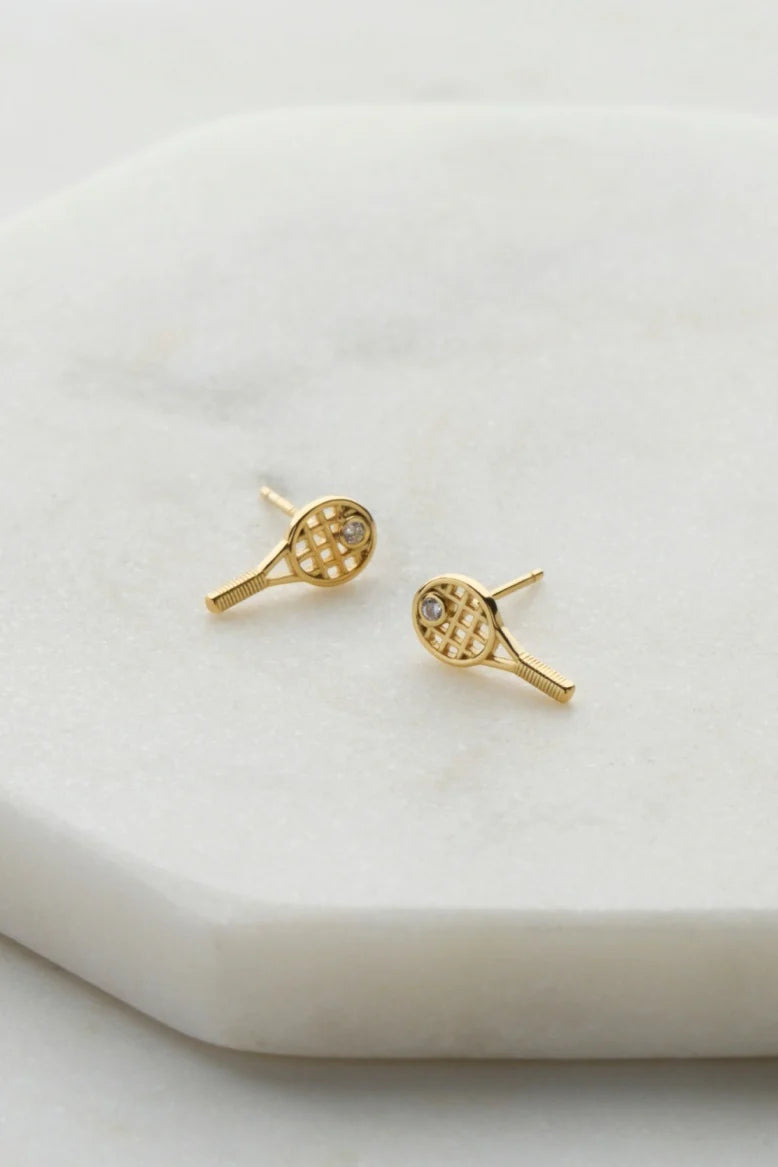 Tennis Stud - Gold
