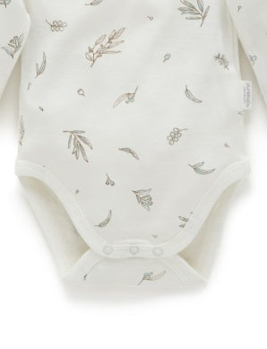 Easy Neck L/S Body Suit 2 Pack Vanilla Eucalyptus