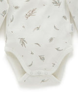 Easy Neck L/S Body Suit 2 Pack Vanilla Eucalyptus