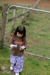 Sunday Tee Brown + Orange