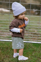 Sunday Tee Brown + Orange