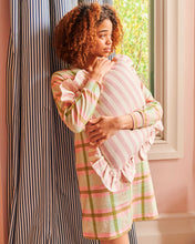 Load image into Gallery viewer, Cotton Candy Square Frill Upholstery Cushion
