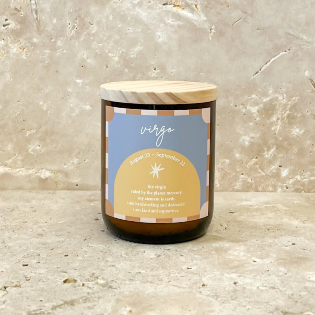 Zodiac Colour Candle - Virgo